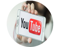 Opłatek na tort You Tube