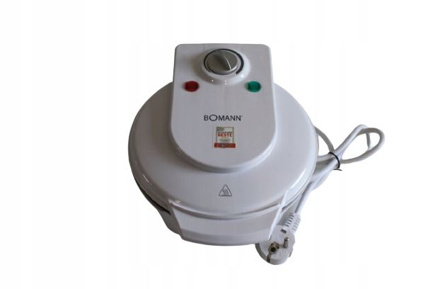 GOFROWNICA BOMANN WA 5018 CB BIAŁA 1200 W zdjęcie 5