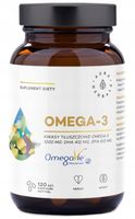 Aura Herbals OMEGA 3 1200mg KWASY EPA DHA olej rybi 120kaps