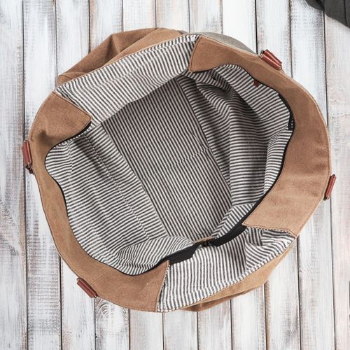 pojemna torebka damska na ramię z nadrukiem paolo peruzzi e-13-mc na Arena.pl