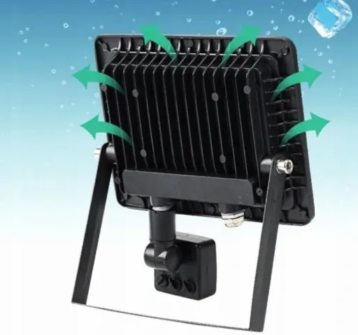 Halogen LED CZUJNIK RUCHU 100W MINI CZUJNIK ZMIERZCHU ZEWNĘTRZNY REFLEKTOR zdjęcie 5