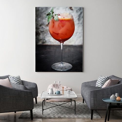 Obraz na płótnie – Canvas, drink z lodem 40x60 na Arena.pl
