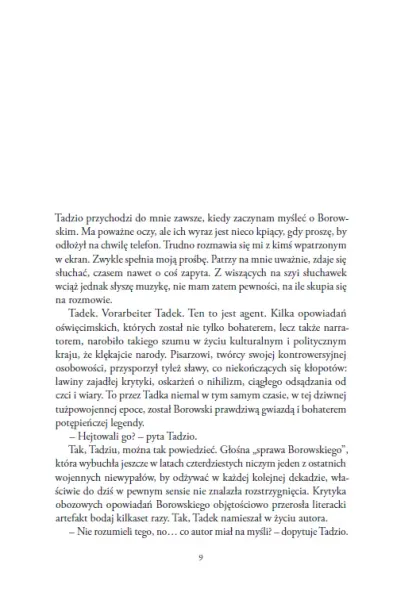 Nieocalony. Tadeusz Borowski. Biografia zdjęcie 7