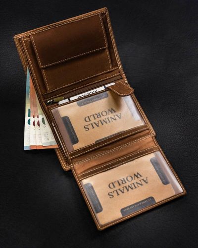 Męski stylowy portfel z indywidualnym wzorem na Arena.pl