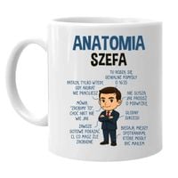 Anatomia szefa - kubek na prezent