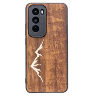 Drewniane Etui Bewood do Oppo Reno 12 5G  GÓRY IMBUIA