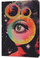 Obraz 60x90cm Oko w Kosmosie