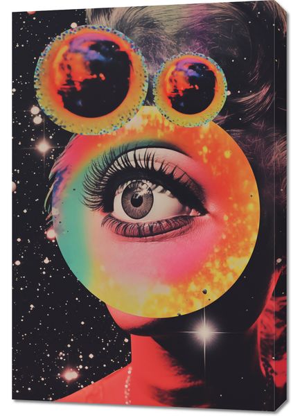 Obraz 60x90cm Oko w Kosmosie zdjęcie 1
