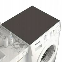 Mata Ochronna Na Suszarkę Pralkę Antypoślizgowa Chłonna Podkładka Czarna