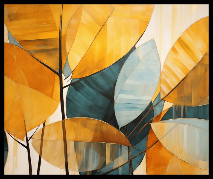 Plakat 60x50cm Harmonia Odcieni zdjęcie 2