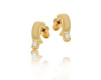 kolczyki z kryształkiem preciosa z kolekcji classic (p7245au)