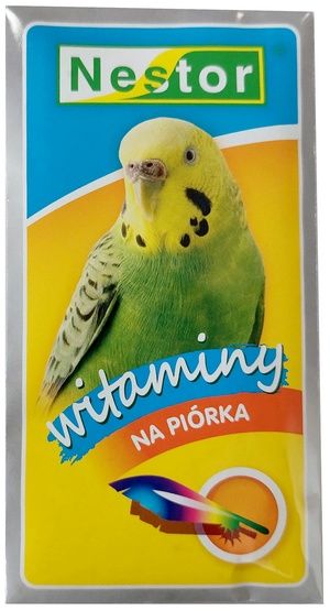 Nestor Witaminy dla małych papug - na piórka zdjęcie 1