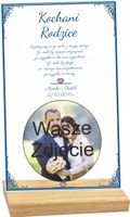 STATUETKA RAMKA podziękowanie dla rodziców na ślub personalizowany prezent