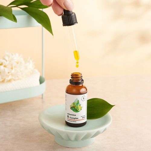 Aura Herbals Witamina B COMPLEX B1 B2 B3 B6 B12 BIOTYNA na Arena.pl
