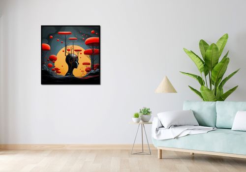 Plakat 80x80cm Myślokształty na Arena.pl