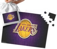 PUZZLE - Los Angeles Lakers WZORY DLA FANA KOSZYKÓWKI 35el + WORECZEK
