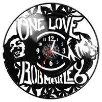 Zegar ścienny z płyty winylowej One Love Bob Marley 955.14