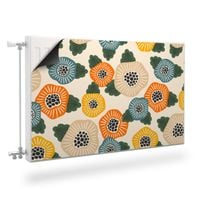 MASKOWNICA Magnetyczna Na Grzejnik Kwiaty Natura Liście 80cm x 60cm