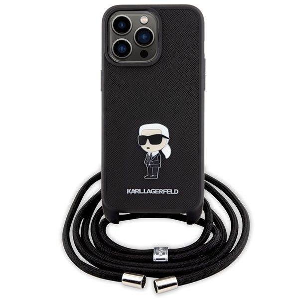 Etui Karl Lagerfeld do iPhone 15 Pro Max, Czarny zdjęcie 2