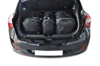 HYUNDAI i30 HATCHBACK 2012-2016 TORBY DO BAGAŻNIKA 3 SZT KJUST