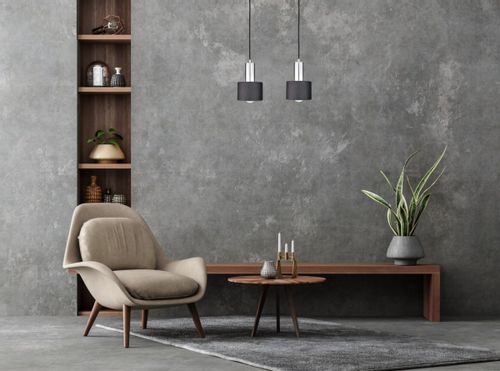 Lampa wisząca 2xE27 LUCE BLACK SILVER na Arena.pl