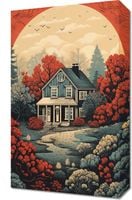 Obraz 30x50cm Idylla Rustykalna