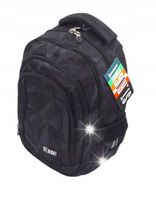 PLECAK SZKOLNY 4-KOMOROWY ST.RIGHT BP04 GEOMETRIC GREY, 26L