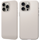 spigen liquid air iphone 15 pro natural titanium