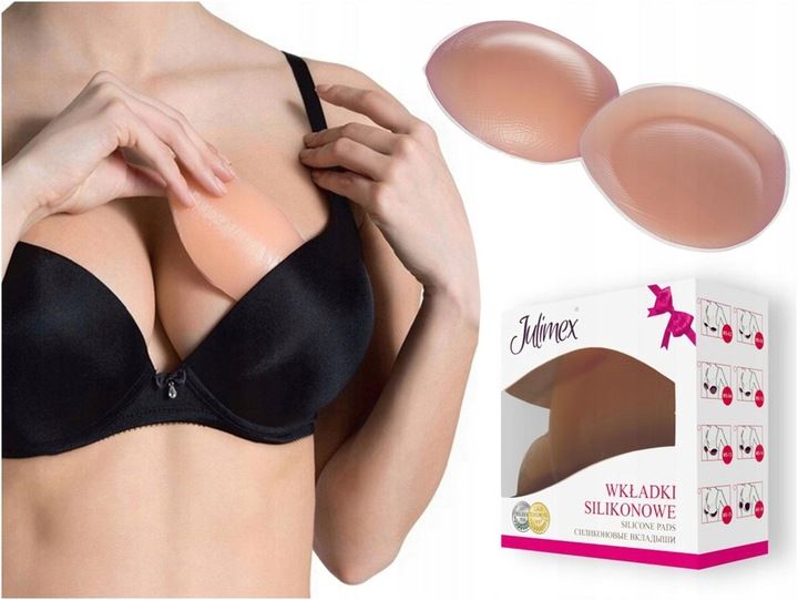 Wkładki silikonowe do biustonosza Extra Push-up zdjęcie 1