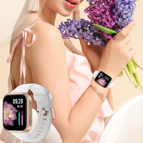 SMARTWATCH ZEGAREK MENU DAMSKI ROZMOWY GRY POLSKIE SMS 2 PASKI SMART na Arena.pl