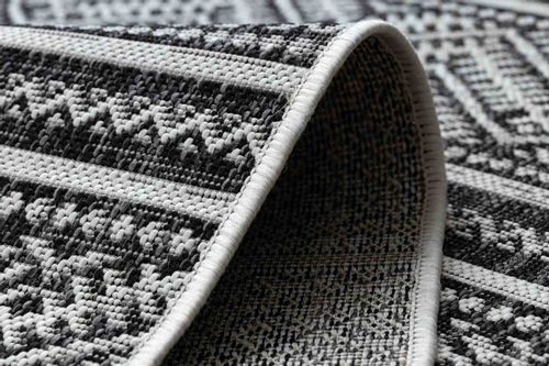 RUG/LU/VINEA/ZIGZAK/BLACK+WHITE/140x190 na Arena.pl
