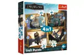 PUZZLE 4w1 Smocze dni HowToTrainYourDragon 34678