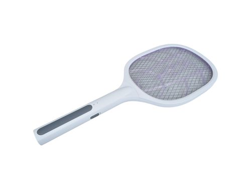 Elektryczna łapka na muchy komary rażąca prądem 2w1 kwadratowa ładowarka na Arena.pl