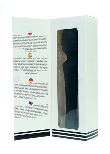 Stymulator-Rechargeable Power Wand - Black na Arena.pl