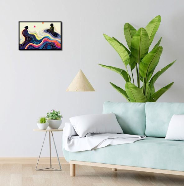 Plakat 45x30cm Wodnista Tafla zdjęcie 4