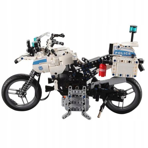 KLOCKI 539szt TECHNIC motor policja na Arena.pl