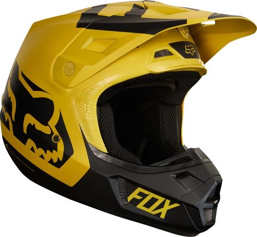 KASK FOX V-2 PREME DARK YELLOW L na Arena.pl