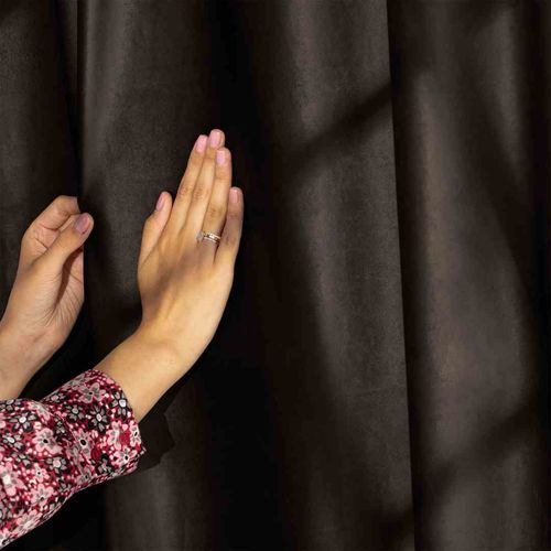 CURT/AH/VELVET/EYELETS/D.BROWN/140X245/1PC na Arena.pl