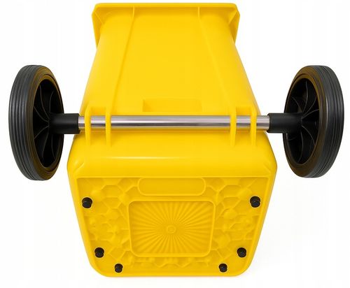 Pojemniki na Śmieci 120l Kosze do Segregacji Odpadów Mocne ZESTAW 3 szt. na Arena.pl