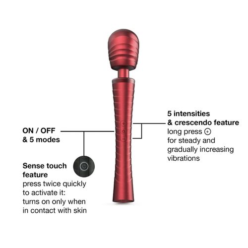 Man.wand Edgy Velvet Red na Arena.pl