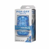 Masturbator Doc Johnson Optix Pop-Off Niebieski