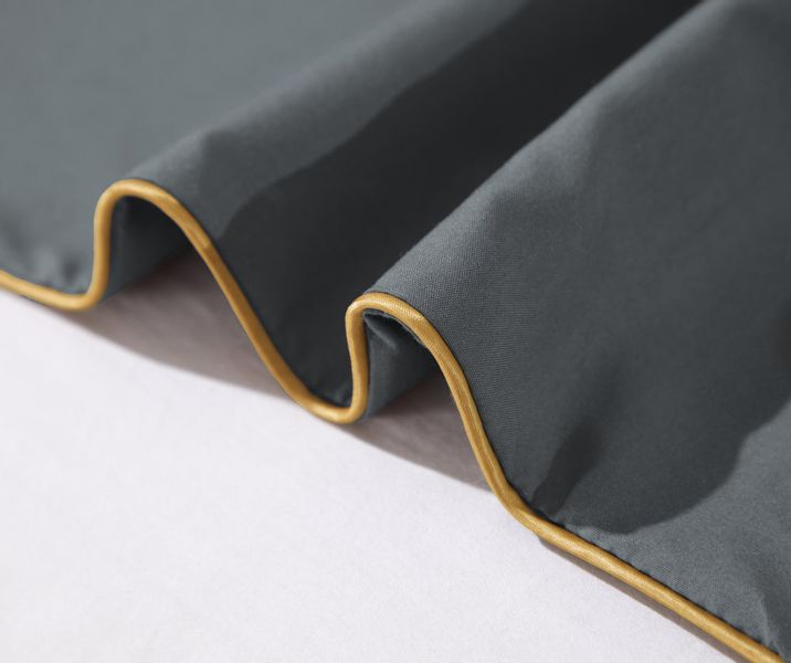 Pościel Z Haftem 160X200 Soft Szara 2607 zdjęcie 4