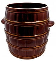 KADAX Beczka Kamionkowa Do Kiszenia Kapusty 8L