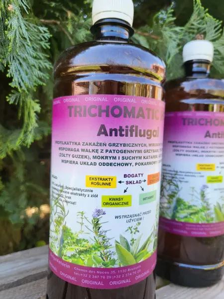 Trichomatic HTC 1000 ml grzyby wirusy bakterie żółty guzek zdjęcie 1