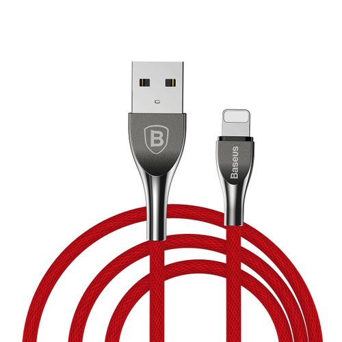 Kabel USB lightning Iphone Baseus Zinc 100cm 2A QC czerwony na Arena.pl