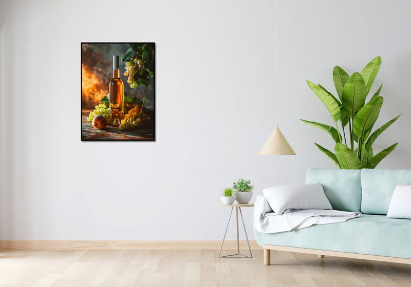 Plakat 60x80cm Bursztynowe Wino zdjęcie 4
