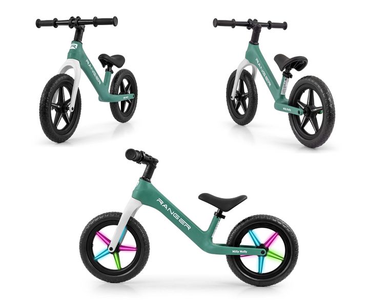 MILLY MALLY 5705 Rowerek biegowy RANGER flash ocean zdjęcie 6