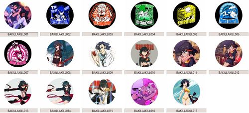 Przypinka Kill la Kill DO WYBORU na Arena.pl