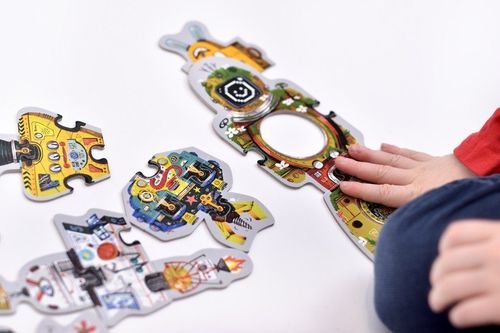 Puzzle 65 elementów - Układam roboty na Arena.pl