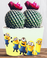 Doniczka do kwiatów/roślin - Minionki i Gru